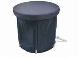 Ultimar Skládací přenosná nafukovací vana 75 x 75 cm černá