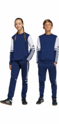 Adidas Dětské kalhoty Squadra 25 Sweat JD4809 tmavě modré 140cm