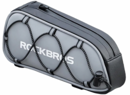 B-Soul Brašna na kolo s montáží na rám 0,9 l - stříbrná Brašna na kolo s montáží na rám 0,9 l - stříbrná