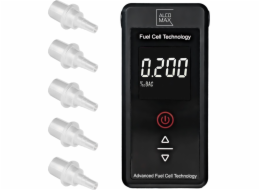 Meteo Elektrochemický alkoholtester Breathalyzer AX7 s měřením PLATINUM 5000 bez kalibrace