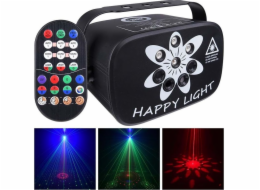 LIGHT4ME LIGHT4ME PARTY LIGHT 1 LED efekt disco osvětlení laser UV + dálkové ovládání