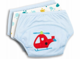 Sensillo VYŠÍVANÉ TRÉNINKOVÉ KALHOTKY PRO CHLAPCE, SADA 3 KS