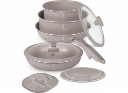 Sada nádobí s titanovým povrchem 9 ks Taupe Collection BH-8255