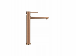 Invena Umyvadlová baterie GLAMOR, měděná barva, vysoká