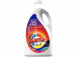 GAMA Prací gel na barevné a tmavé prádlo Gama 4,5 l