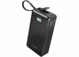 SBS Mobile SBS LCD Power Bank 10000 mAh melna - Portativais barosanas avots
