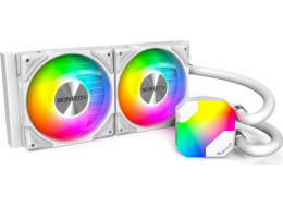 Montech Vodní chlazení Montech Hyper Flow ARGB AIO Wasserkühlung, weiß - 240 mm