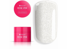 Silcare Base One UV gel s třpytivým efektem Milkshake 50 g