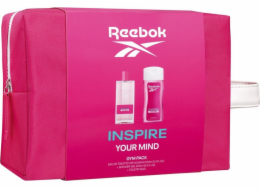 Reebok Dárková sada Inspire Your Mind kosmetická taštička 100ml toaletní voda + sprchový gel 250ml