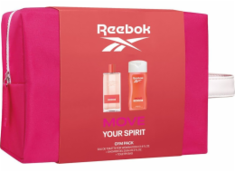 Reebok Dárková sada Move Your Spirit kosmetická taška 100ml toaletní voda + sprchový gel 250ml