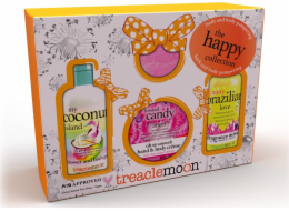 Milton TREACLEMOON Dárková sada The Happy Collection (sprchový gel + tělový balzám + tělová mlha + koupelová bomba) 1 balení - 4 ks.
