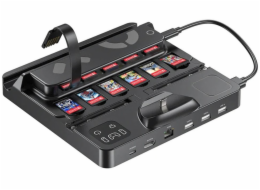 Unitek Nabíjecí stanice Switch se Switchem a čtečkou herních karet