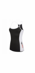 RH+ Dámský cyklistický dres zeroSpirit černo-bílý - M
