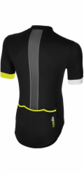 RH+ Prime Jersey černá # fluo žlutá - XL