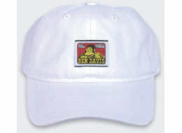 Adidas Bílá baseballová čepice Ben Davis Twill