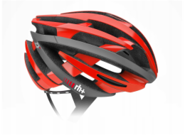 RH+ Cyklistická helma zeroZY LESKLÁ ČERVENÁ/ŠÍP MATNÁ ANTRACITOVÁ XS/M