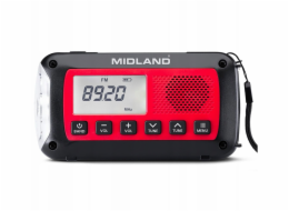 Alan Nouzová vysílačka Midland ER100 s baterií 2600 mAh