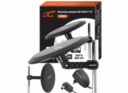 LTC AKTIVNÍ VENKOVNÍ ANTÉNA PRO POZEMNÍ TELEVIZI VŠESMĚROVÁ 360° DVB-T 4K LTE MUX-8