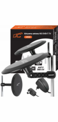 LTC AKTIVNÍ VENKOVNÍ ANTÉNA PRO POZEMNÍ TELEVIZI VŠESMĚROVÁ 360° DVB-T 4K LTE MUX-8