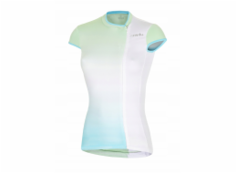 RH+ Dámské tričko Fusion PASTELOVĚ ZELENÁ/LEHKÁ NEBE/BÍLÁ - L