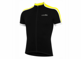 RH+ Cyklistický dres zeroPrime BÍLO-KYSELĚ ŽLUTÝ - S