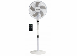Volteno PODLAHOVÝ VENTILÁTOR BÍLÝ + DÁLKOVÉ OVLÁDÁNÍ + DISPLEJ 40 cm