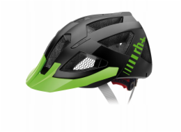 RH+ Cyklistická helma ZeroBLACK COMBO MATT BLACK - ACID GR L/XL