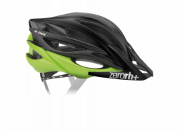 RH+ Cyklistická helma ZeroRider MATT ČERNÁ MATT KYSELINOVĚ ZELENÁ XS/M