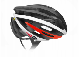RH+ Cyklistická helma ZeroZY MIPS MATT BLACK-ARROW SHINY WH XS/M