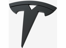 Spigen Přední emblém Tesla s logem, celý kryt, černý - Tesla Model 3 2024