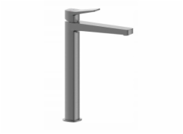 KFA 4522-712-61 / / MALAGA / UMYVADLOVÁ ARMATURA NA DESKOU S KLIK ZÁTKOU, PVD ŠEDÁ PÍSTOLOVÁ KOVÁ /