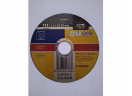Modeco BRUSNÝ KOTOUČ PRO ŘEZÁNÍ OCELI 115X1,0X22,23 MM PLOCHÝ [DOMŮ]