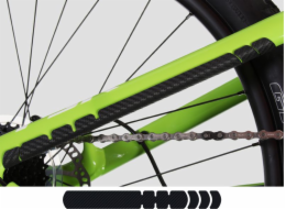 Lizard Skins Chránič rámu Small, karbonová kůže, velikost 32 mm x 222 mm (NOVINKA) (LZS-LBPDS200)