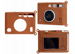 LoveInstant Silikonový kryt Fuji Fujifilm Instax Mini Evo / hnědý