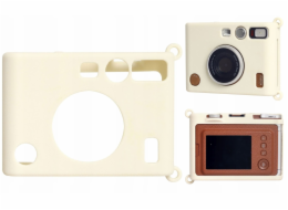 LoveInstant Silikonové pouzdro pro Fuji Fujifilm Instax Mini Evo / bílé
