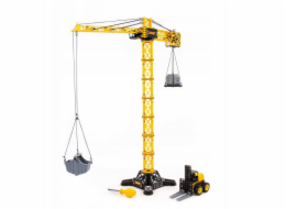 Polesie 09255 Bloky Obří stavební jeřáb s nakladačem 588 prvků v krabici