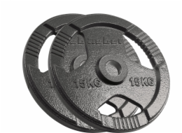Rebel Sada olympijských závaží z litiny 2x15kg, otvor 51mm, deska s úchyty, ACTIVE