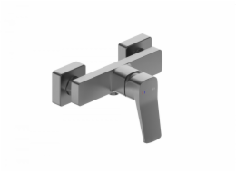 KFA 4526-010-61 / / MALAGA / NÁSTĚNNÁ SPRCHOVÁ ARMATURA, PVD ŠEDÁ //