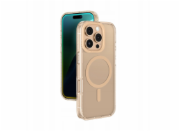 Amazingthing Pouzdro Titan Pro Mag s magnetickým kroužkem pro iPhone 16 Pro Max – růžovo-zlaté