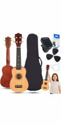 LUNA GUITARS SUPRIMO UK21 SET NW sopránové ukulele 21 natural