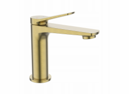 Invena Umyvadlová baterie Alonia, kartáčované zlato BU-70-009-V