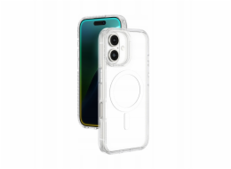 Amazingthing Pouzdro Titan Pro Mag s magnetickým kroužkem pro iPhone 16 - průhledné