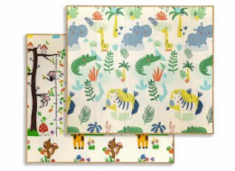 Milly Mally Skládací pěnová podložka Play Savanna and Tree T1