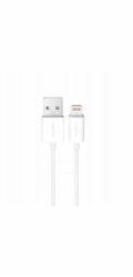 Puro Kabel TPE 12W USB-A - Lightning 3m - bílý