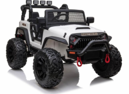 LeanToys Auto na baterie Jeep JC666 bílé