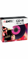 Emtec CD-R 700MB 52x Vinyl Look 10 pcs