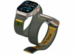 Spigen Athlex Air - řemínek pro Apple Watch 44/45/46/49 mm (aktivně zelený)