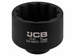 JCB 3/4 rázová nástrčná hlavice 70 mm (12hranná)