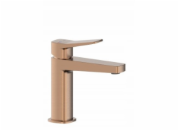 KFA 4522-815-34 / / MALAGA / UMYVADLOVÁ BATERIE S ODTOKEM CLICK CLACK, PVD KARTÁČOVANÝ RŮŽOVÉ ZLATO /