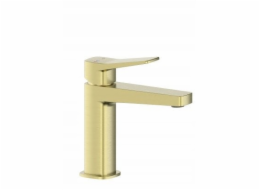 KFA 4522-815-31 / / MALAGA / UMYVADLOVÁ ARMATURA S ODTOKEM CLICK CLACK, PVD KARTÁČOVANÝ ZLATÝ POVRCH /